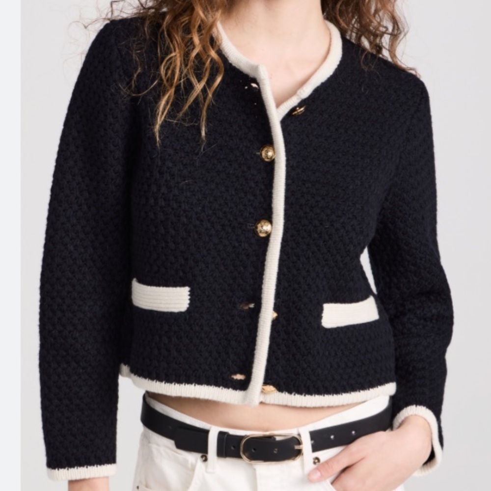 Nili Lotan Perah Wool Jacket Cardigan size S
